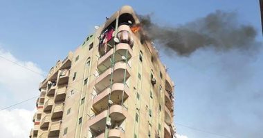 ندب-الأدلة-الجنائية-لمعاينة-حريق-شقة-سكنية-فى-منشأة-ناصر