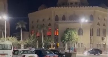 حريق-داخل-مسجد-فى-نطاق-حى-الزهور-بمحافظة-بورسعيد.-فيديو