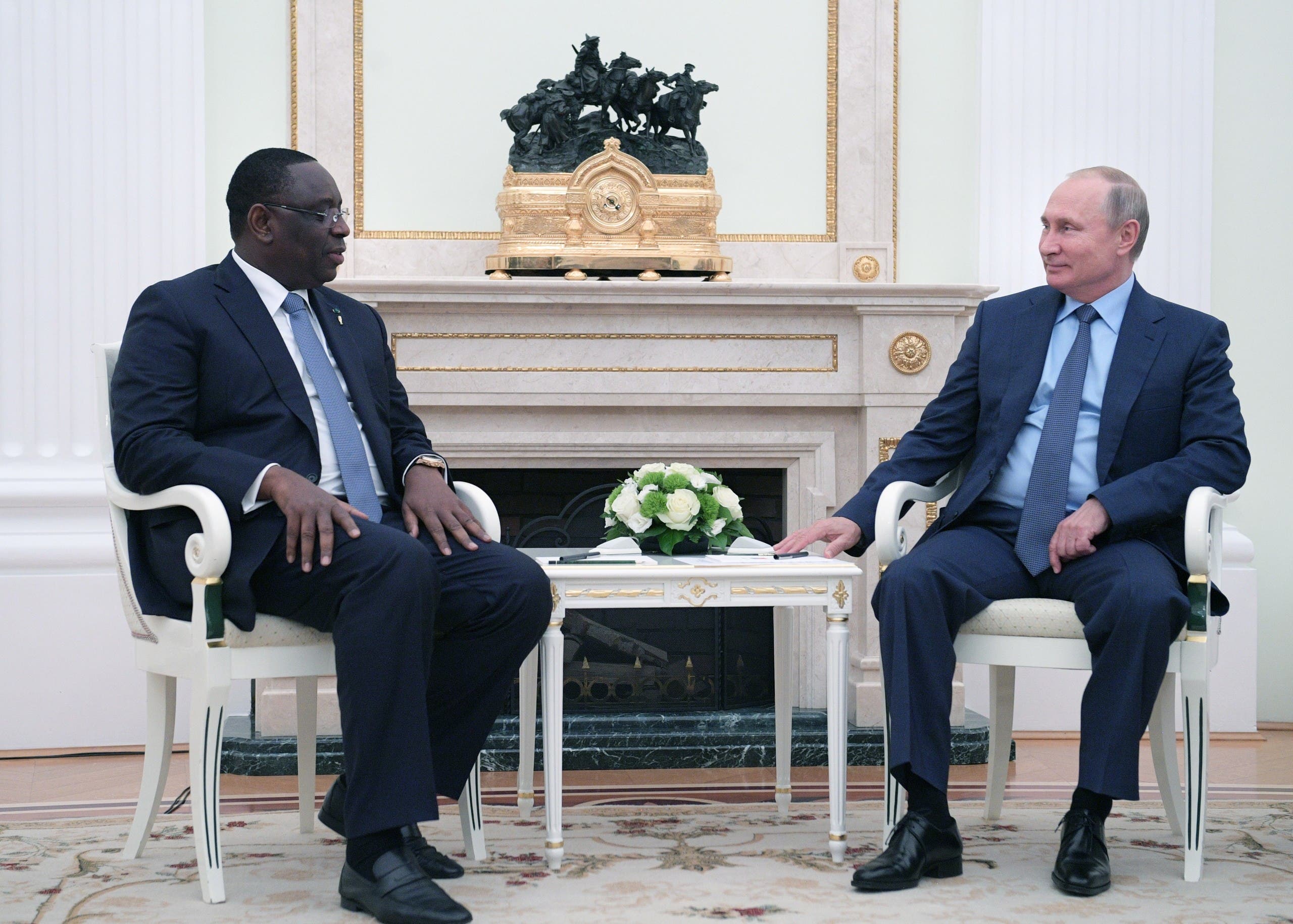 وسط أزمة الغذاء.. رئيس الاتحاد الإفريقي يلتقي بوتين في روسيا