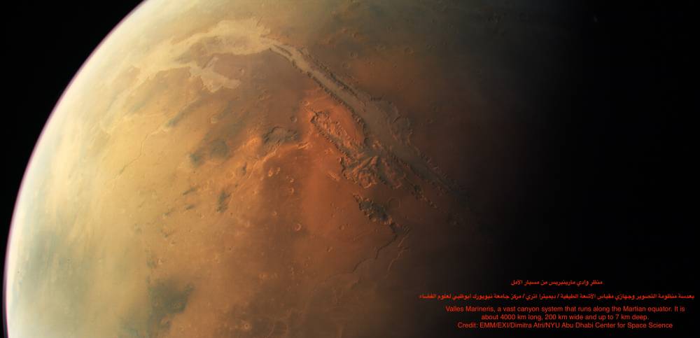 «نيويورك-أبوظبي»-تنشر-أول-أطلس-لكوكب-المرّيخ-باللغة-العربية