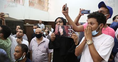 رفع-جلسة-محاكمة-المتهمين-بقتل-الإعلامية-شيماء-جمال-للقرار.-صور