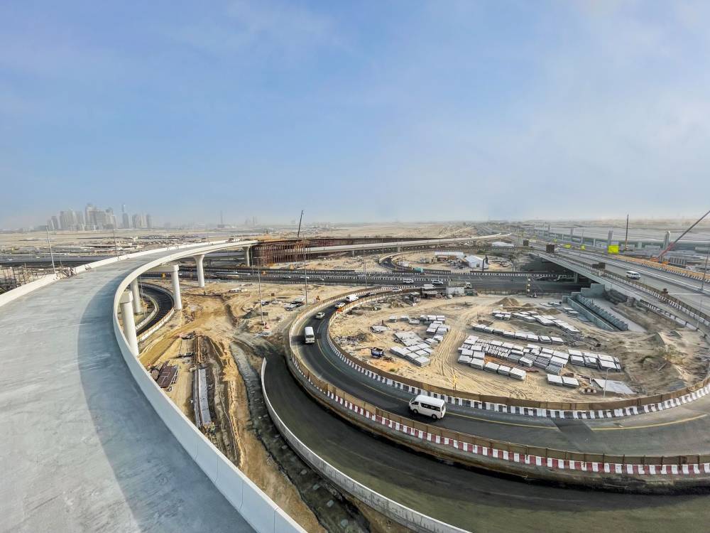 «طرق-دبي»-تنجز-75%-من-مشروع-تطوير-محور-الشيخ-راشد-بن-سعيد