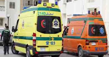إصابة-4-أشخاص-في-حادث-انقلاب-دراجة-نارية-بكفر-الشيخ