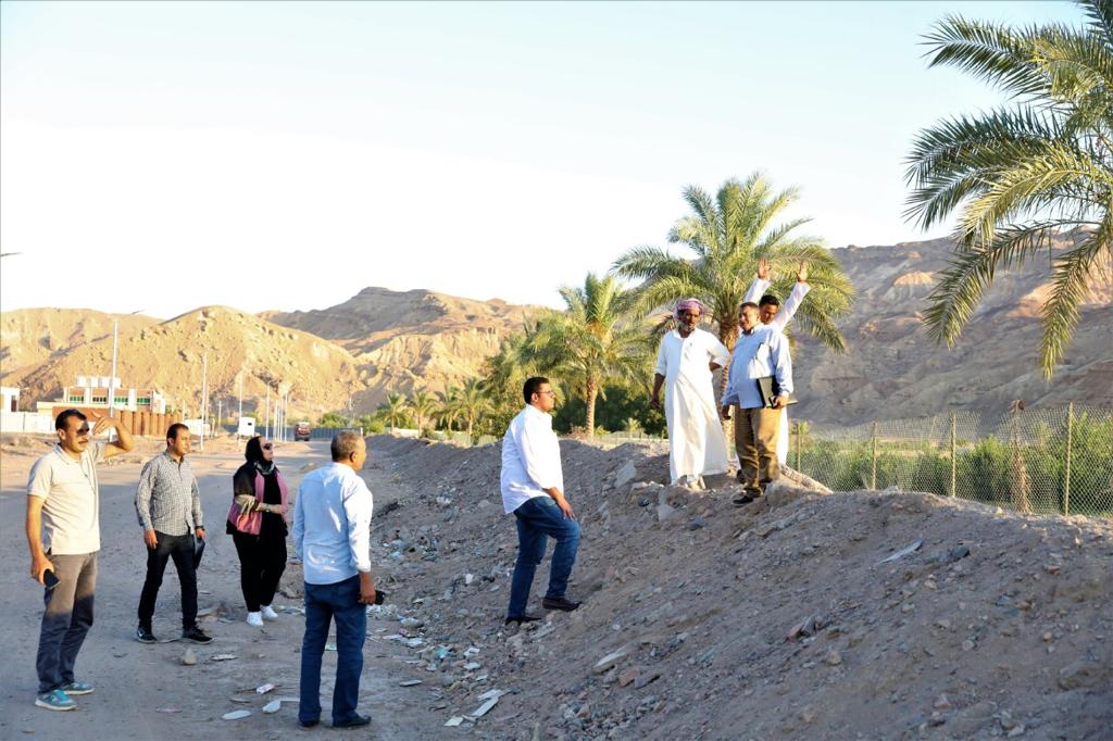 وفد وزارة التخطيط يزور قرى جنوب سيناء