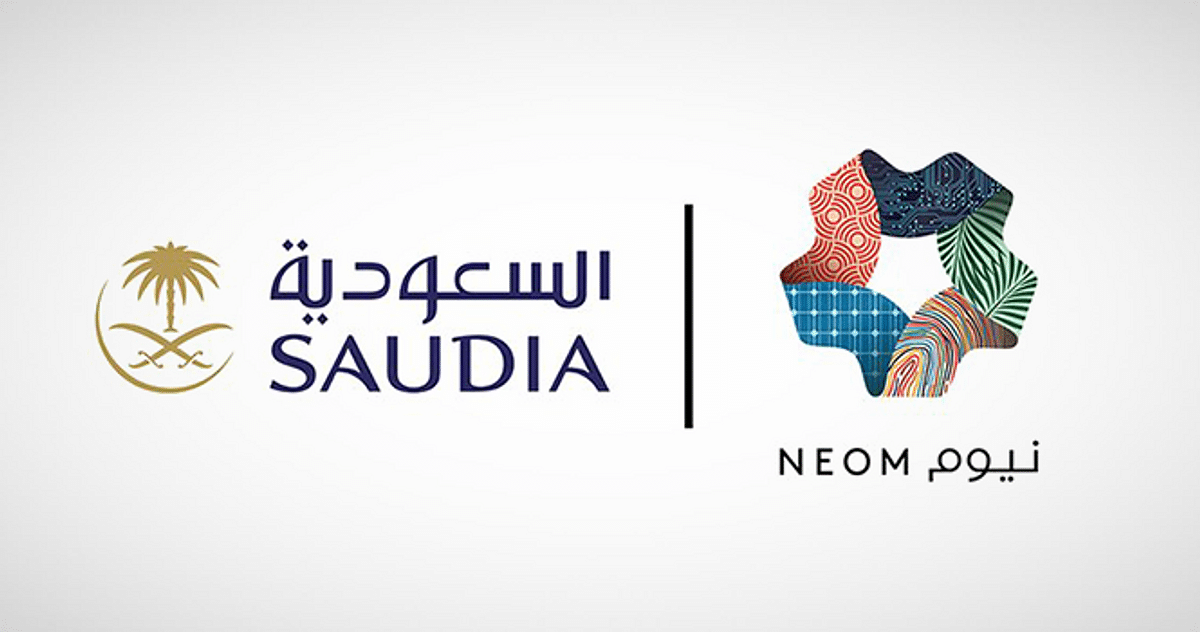 الخطوط-السعودية-تدشن-شعار-“نيوم”-على-طائراتها-ليطوف-العالم