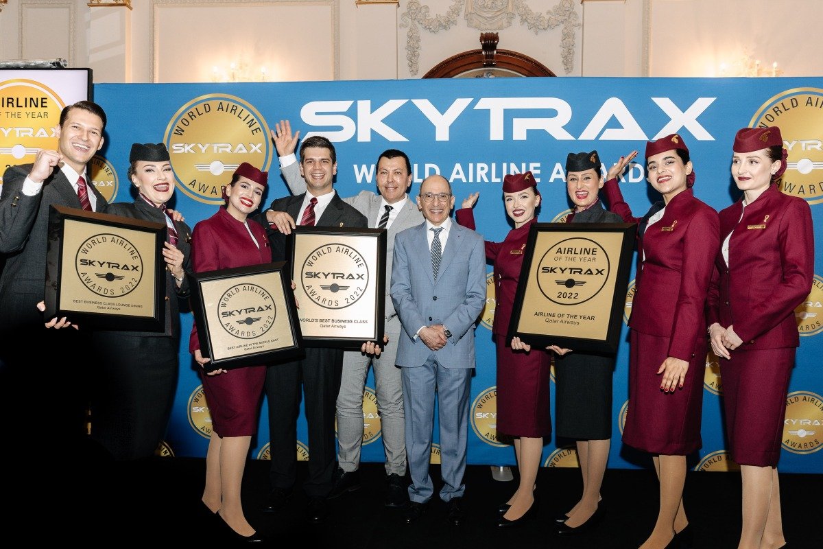 الخطوط-القطرية-تحصد-جائزة-أفضل-شركة-طيران-في-العالم