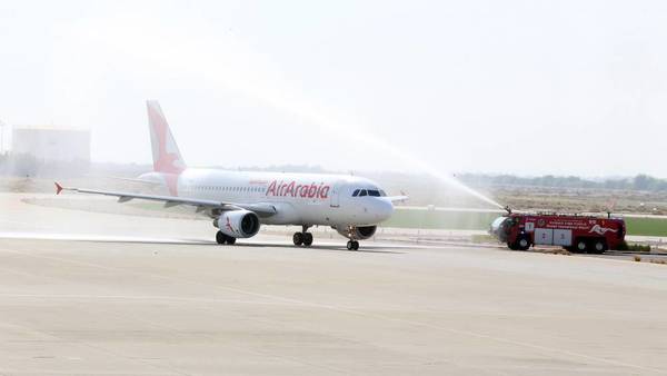 العربية-للطيران-أبوظبي-تسير-أولى-رحلاتها-إلى-مطار-الكويت-الدولي