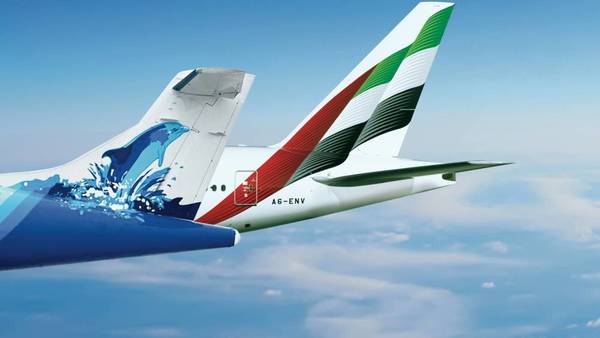 طيران-الإمارات-تبرم-شراكة-إنترلاين-مع-خطوط-المالديف