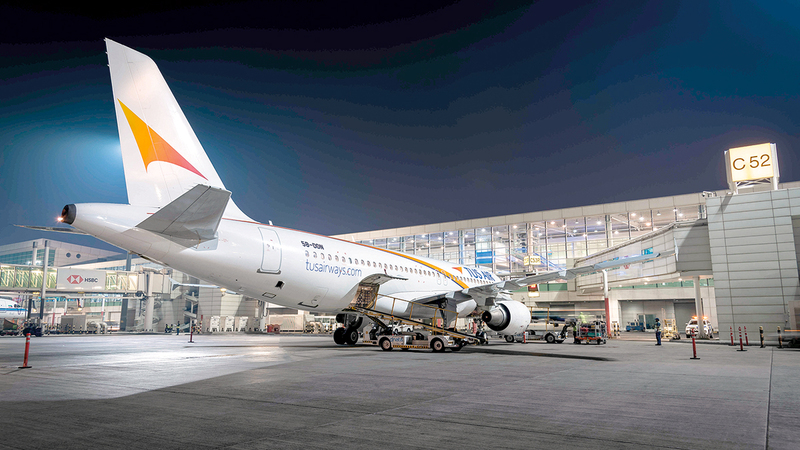 مطار-دبي-الدولي-يستقبل-أولى-رحلات-الخطوط-القبرصية-القادمة-من-لارنكا