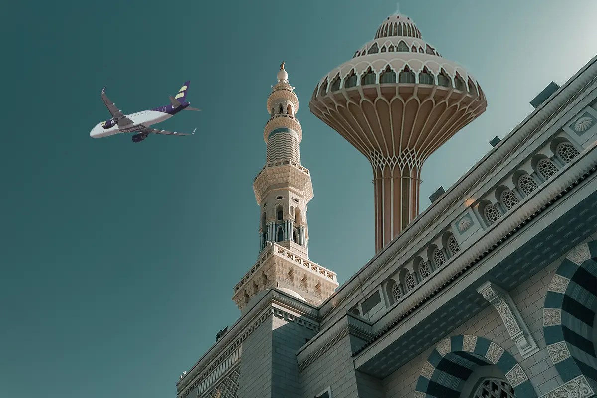 طيران-أديل-ترفع-رحلاتها-بين-الدمام-والمدينة-المنورة-إلى-3-رحلات-يوميًا