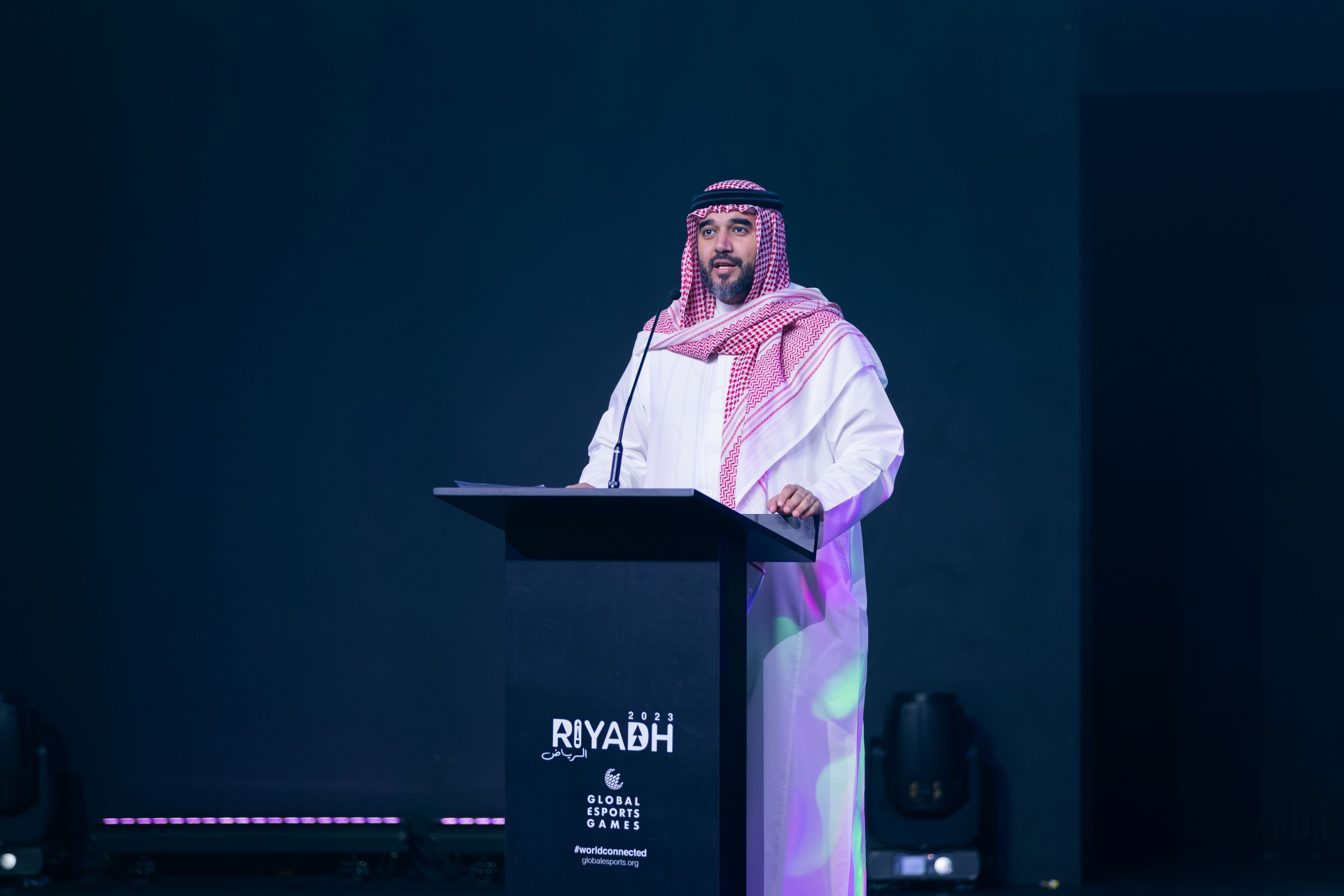 الأمير فيصل بن بندر بن سلطان رئيس الاتحاد السعودي للرياضات الإلكترونية