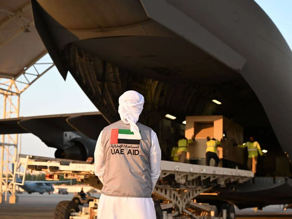 الإمارات-تغيث-غزة-بـ133-طائرة-و144-شاحنة-مساعدات-خلال-58-يوماً