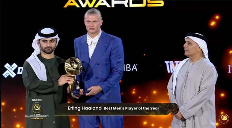 جلوب-سوكر-|-هالاند-يتفوق-على-محمد-صلاح-ويفوز-بجائزة-أفضل-لاعب-في-العالم-2023