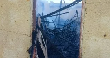 السيطرة-على-حريق-مخزن-داخل-مدرسة-المحطة-فى-أبو-تشت-بقنا