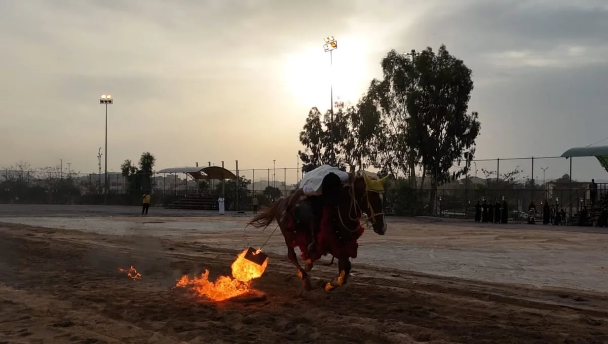 بالصور.-بدء-عروض-“جادة-الخيل-والهجانة”-وفعاليات-المسرح-بموسم-صيف-“ليالي-الطائف”